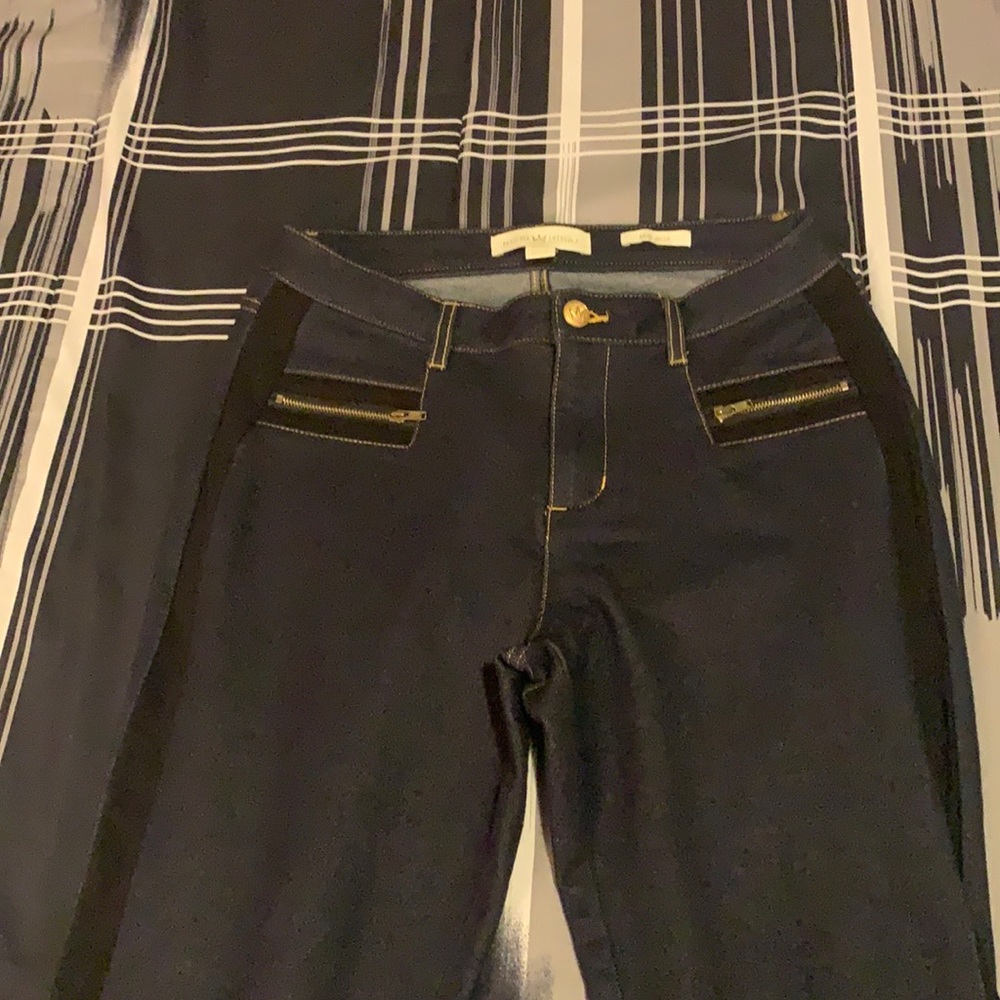 Nicki Minaj, size 9/10 mid-rise jeans,